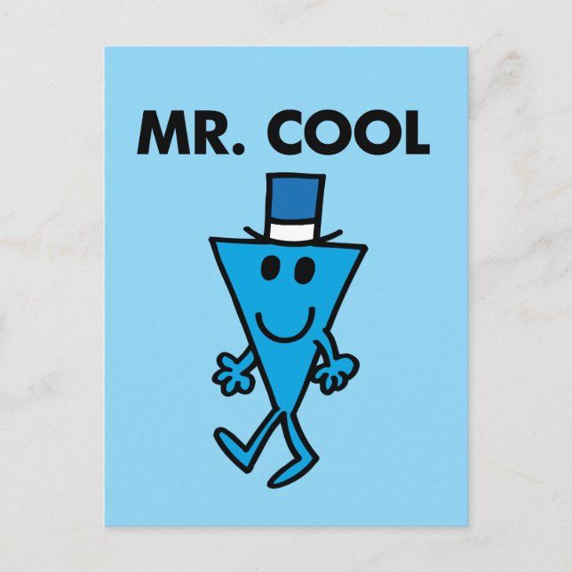 Classic Mr. Cool Pose Postcard (Front)