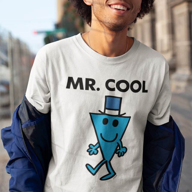 Classic Mr. Cool Pose Tri-Blend Shirt (Person wearing shirt)