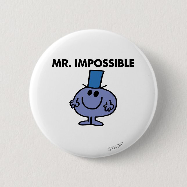 Classic Mr. Impossible 6 Cm Round Badge (Front)