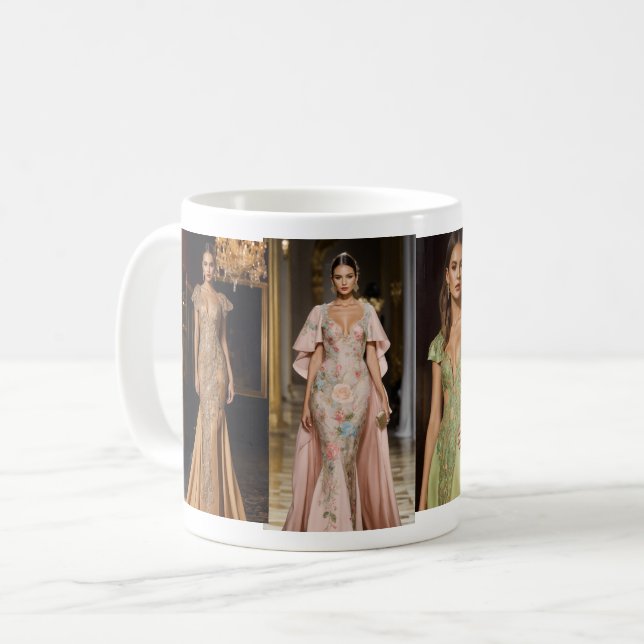 Classic Mug, 11 oz Caftan Dress Mug Collection (Front Left)