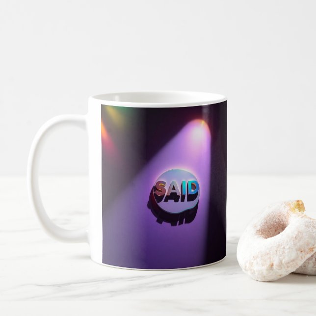 Classic Mug, 11 oz Coffee Mug (With Donut)