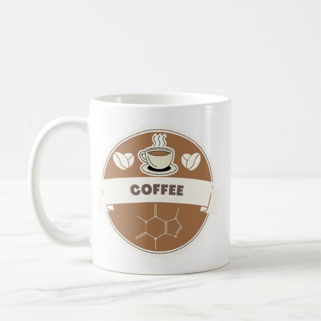 Classic Mug, 11 oz Coffee Mug (Left)