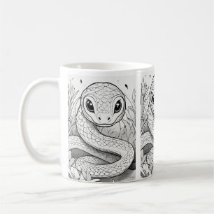 Classic Mug, 11 oz , Dragon Mug, Coffee Cup, Snake Mug