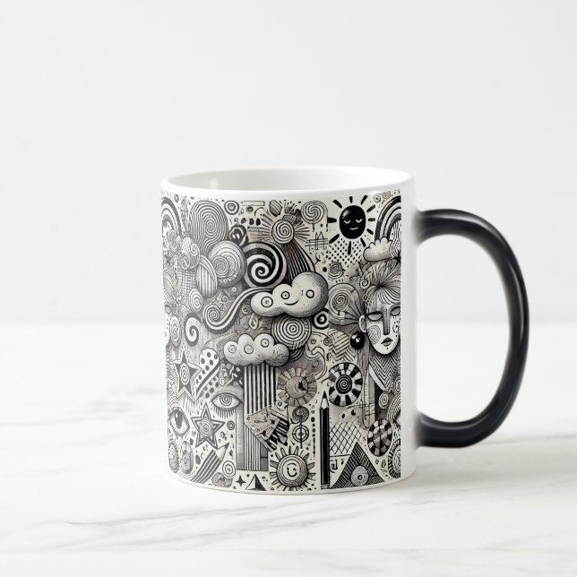 Classic Mug, 11 oz Magic Mug (Right)
