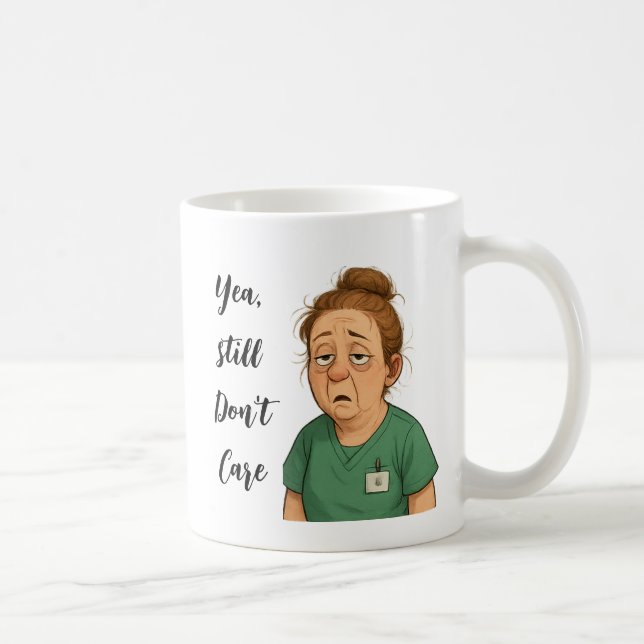 Classic Mug, 11 oz, Nurse Burnout Coffee Mug (Right)