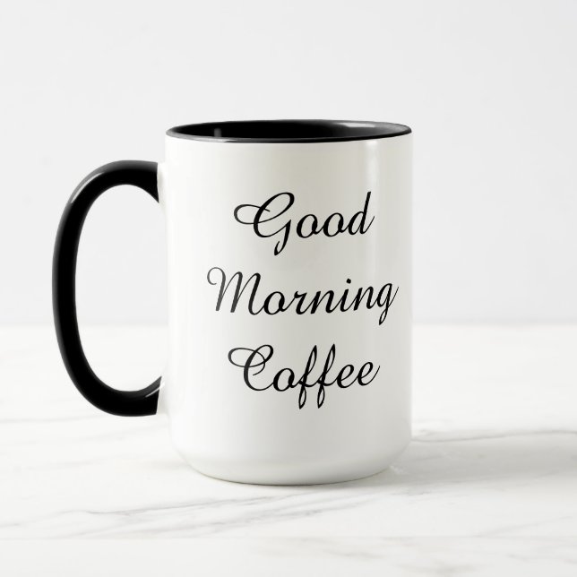Classic Mug, 11 oz To drink morning coffee Mug (Left)