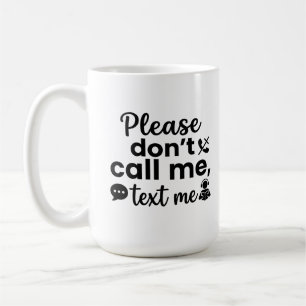 Classic Mug 15 oz: Funny Introvert Coffee Lovers D