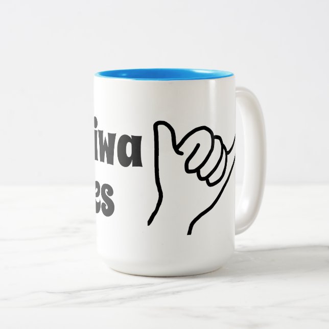 Classic Mug, 15 oz Two-Tone Coffee Mug (Front Right)