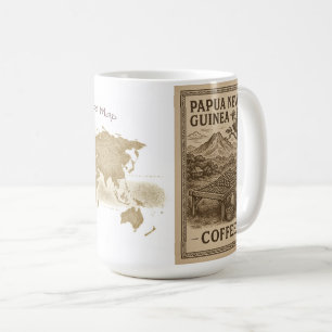 Classic Mug, 325 ml - Coffee & Papua New Guinea Mug