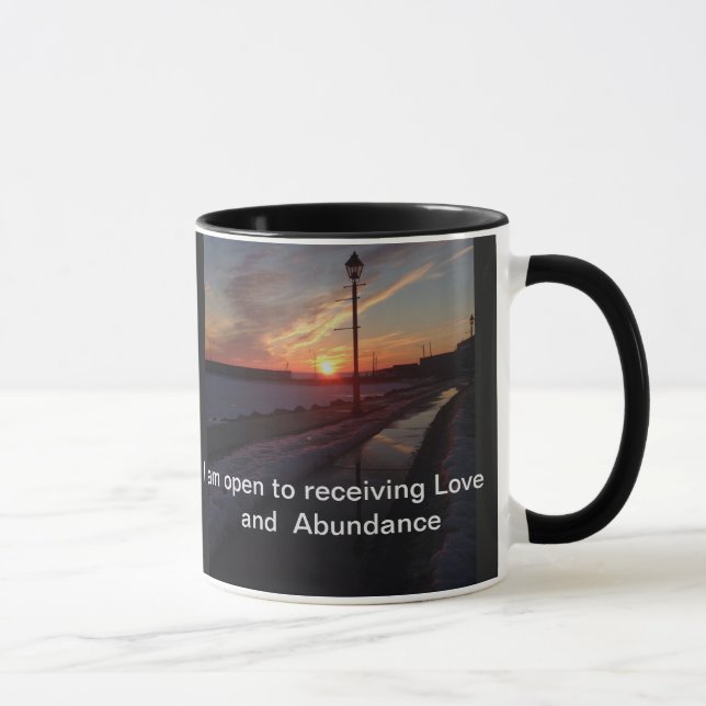 Classic Mug, 325 ml inspiring affirmation I am.... Mug (Right)