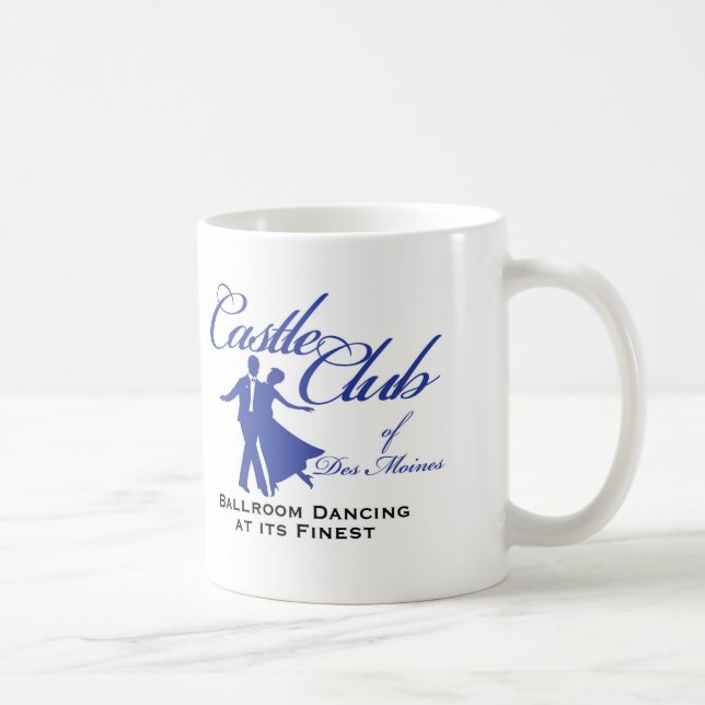Classic Mug/Castle Club Dance Club of Des Moines Coffee Mug (Right)