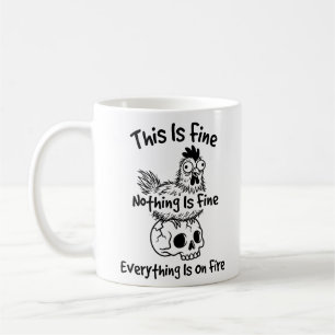 Classic Mug - Funny Feral Chicken Humour Quote