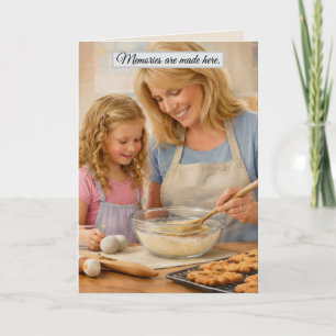 Classic Mug, Grandma Love/ Memories Are Made Here Card