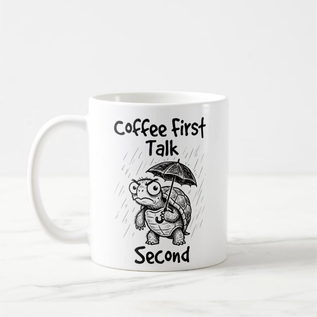 Classic Mug Grumpy Turtle Coffee Lovers (Left)