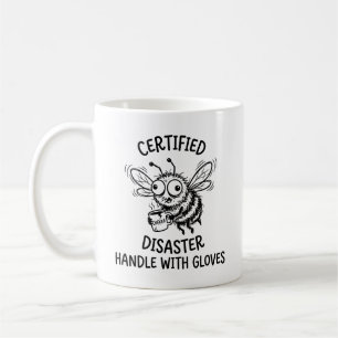 Classic Mug Humour Quote Snarky Buzzing Bee