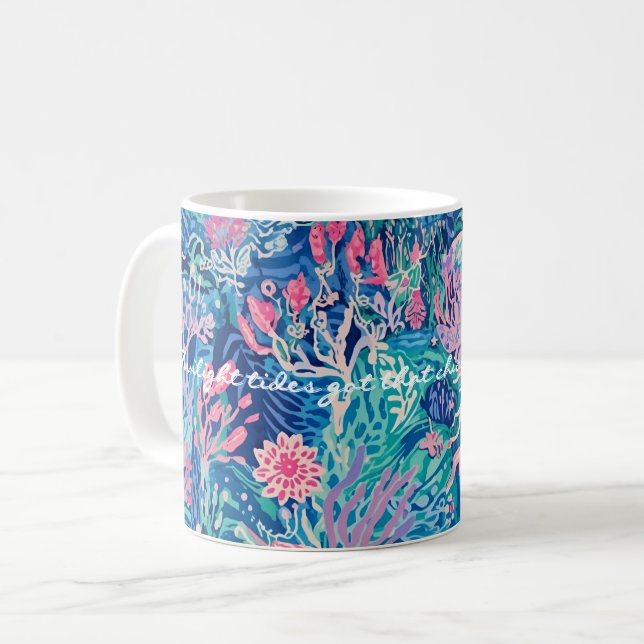 Classic mug in stylish graphic (Front Left)