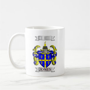 Classic Mug Jones Family Surname And Logo