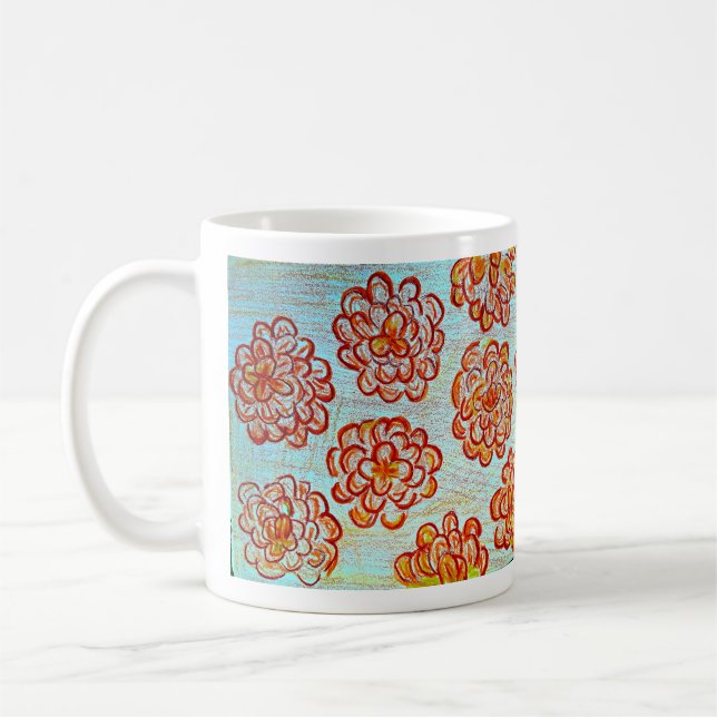 Classic Mug Marigolds (Left)