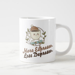 Classic Mug - More Espresso. Less Depresso.