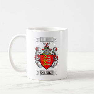 Classic Mug O'Brien Surname And Shield