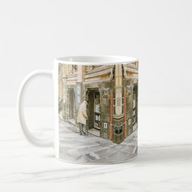 Classic Mug - 'Old Books' (Left)