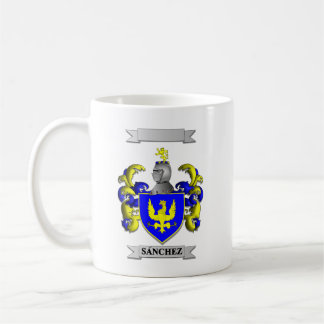 Classic Mug Sanchez Surname And Shield