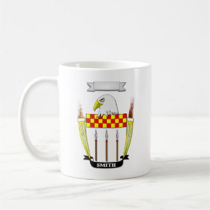 Classic Mug Smith Family Surname And Shield