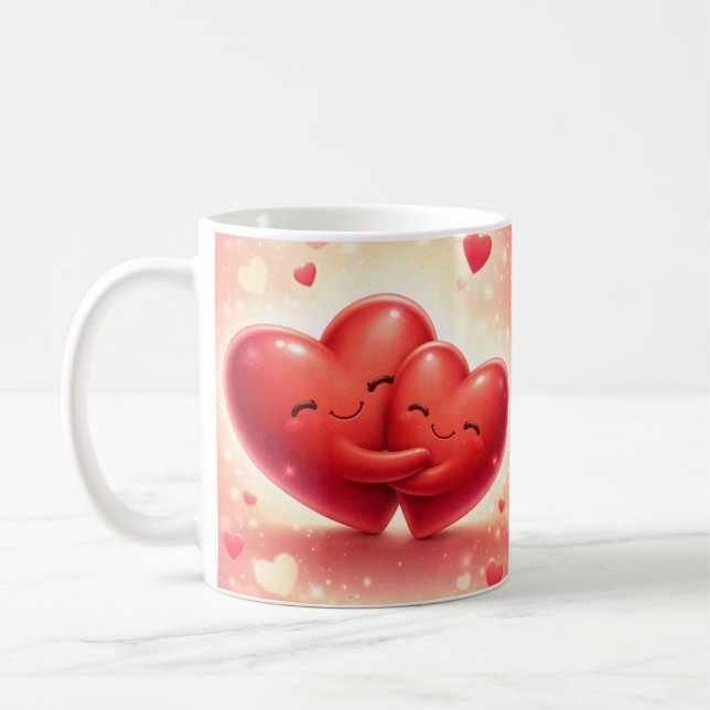 Classic Mug with Heart Design | Perf Gift (Left)