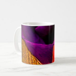 Classic Mug with Purple Flower