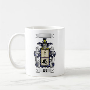 Classic Mug Wu Surname And Shield