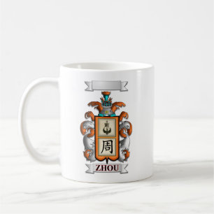 Classic Mug Zhou Surname And Shield