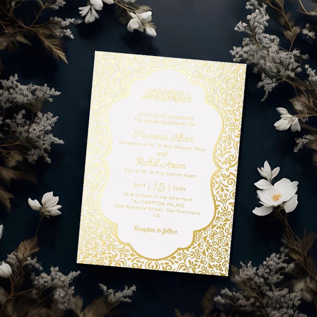 Classic Mughal Arch Mihrab Islamic Wedding (Creator Uploaded)