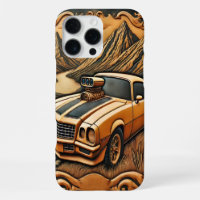Classic Muscle Car Meets Nature’s Beauty