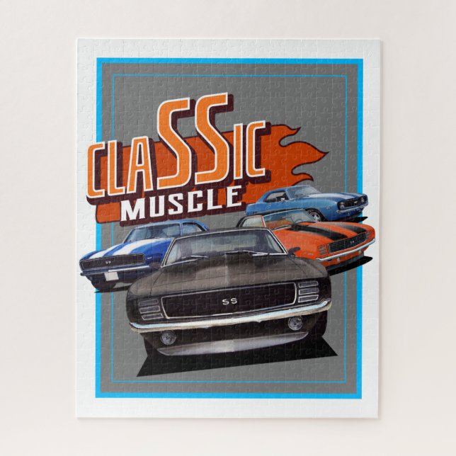 ClaSSic Muscle Jigsaw Puzzle (Vertical)
