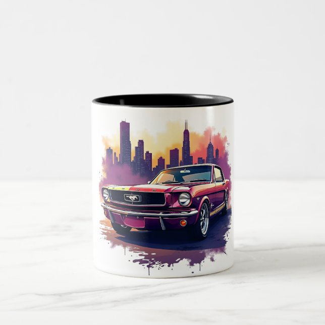 Classic Mustang Coffee Mug (Center)