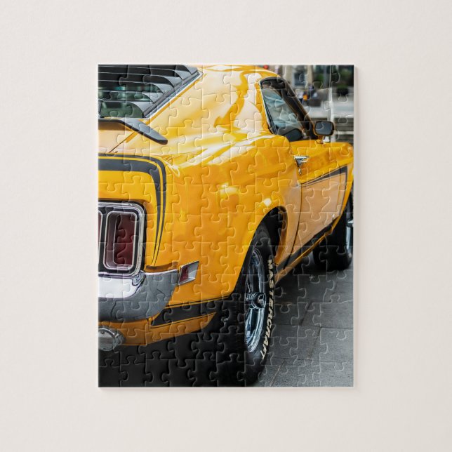 Classic Mustang Super Car Jigsaw Puzzle (Vertical)