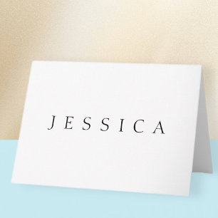 Classic Name (or word) Card