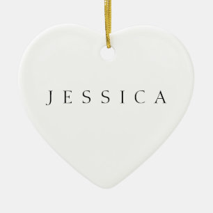 Classic Name (or word) Ceramic Ornament