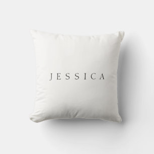 Classic Name (or word) Cushion