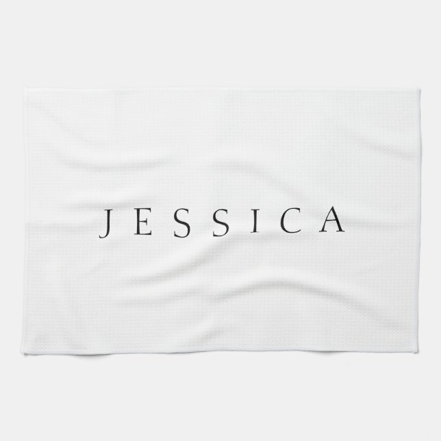 Classic Name (or word) Tea Towel (Horizontal)