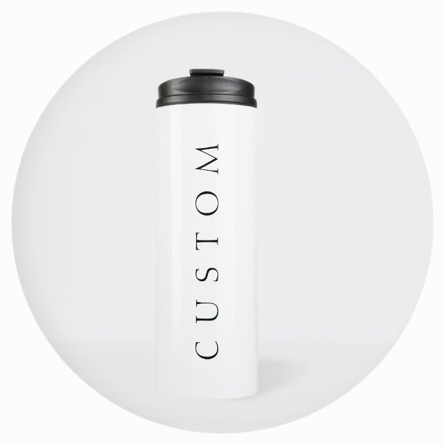 Classic Name (or word) Thermal Tumbler (Creator Uploaded)