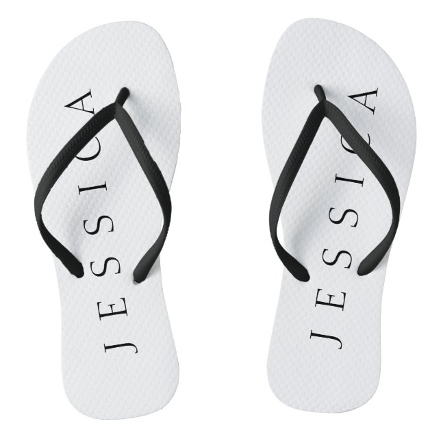 Classic Name (or word) Thongs (Footbed)