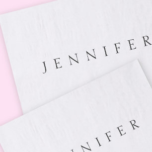 Classic Name (or word) Tissue Paper