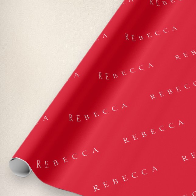 Classic Name (or word) Wrapping Paper (Creator Uploaded)