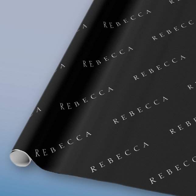 Classic Name (or word) Wrapping Paper (Creator Uploaded)