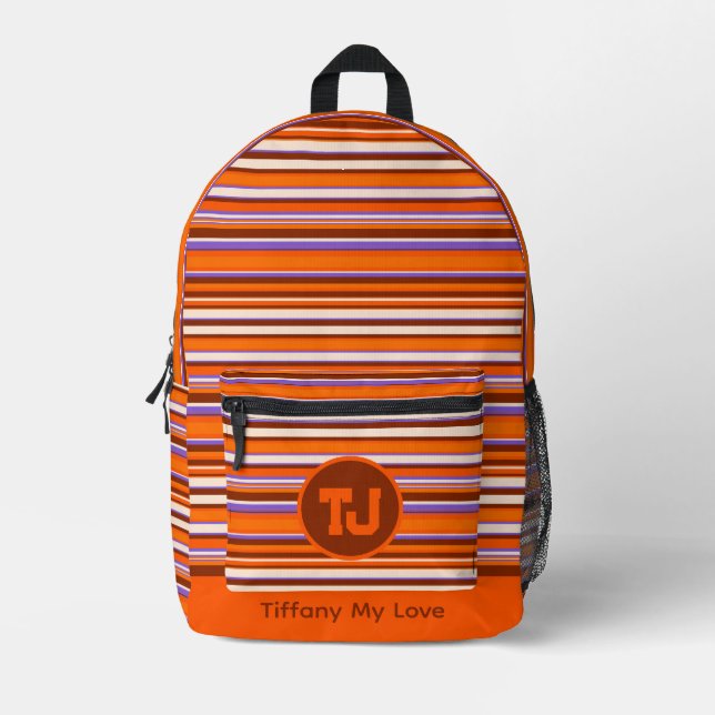 Classic Name Summer Backpack For Toddlers (Front)