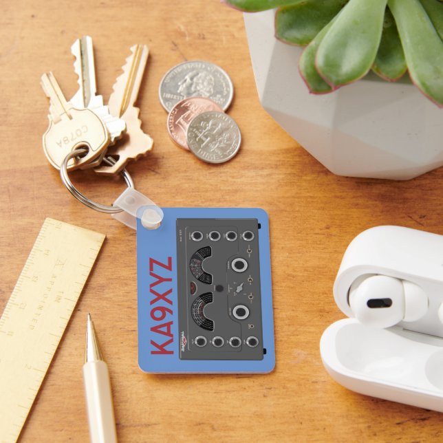 Classic National NC-183D Radio Transceiver Key Ring (Desk)