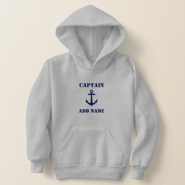 Classic Navy Blue Anchor & Name/Rank (Laydown)