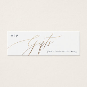 Classic Navy Blue White Elegant White Gold Gift