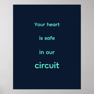 Classic Navy Light Sans Perfusionist Wall Sign